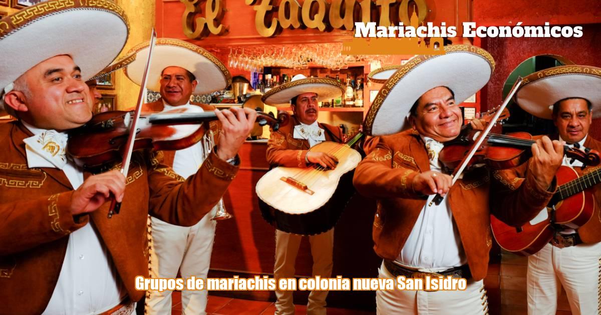 ¡Experimenta la esencia de la música de mariachi con nuestros apasionados grupos de mariachis en la Colonia Nueva San Isidro, Chalco! Estamos listos para llevar la tradición y el folclore mexicano a tus eventos, disponibles para ti en cualquier momento del día o la noche. Nuestro equipo de talentosos músicos está dedicado a llenar tu celebración con alegría, emoción y una experiencia musical inolvidable.
<br><br>
Ya sea que estés planeando una serenata romántica, una fiesta de cumpleaños, una boda o cualquier otro evento especial, nuestros grupos de mariachis en la Colonia Nueva San Isidro están dispuestos a ser parte de tus momentos más memorables. La música de mariachi es una tradición vibrante que llega al corazón de las personas, y nuestro equipo está comprometido a brindar lo mejor de sí para crear una atmósfera festiva y auténtica.
<br><br>
No importa cuándo necesites nuestros servicios, siempre estaremos disponibles para hacer que tu celebración sea única. ¡No dudes en contactarnos y reservar nuestros grupos de mariachis en la Colonia Nueva San Isidro, Chalco! Con nuestra pasión por la música y nuestra disponibilidad constante, estamos ansiosos por ser parte de tus momentos especiales y llevar la auténtica tradición del mariachi a tu evento. ¡Haz que tu celebración sea inolvidable con la magia de la música de mariachi!